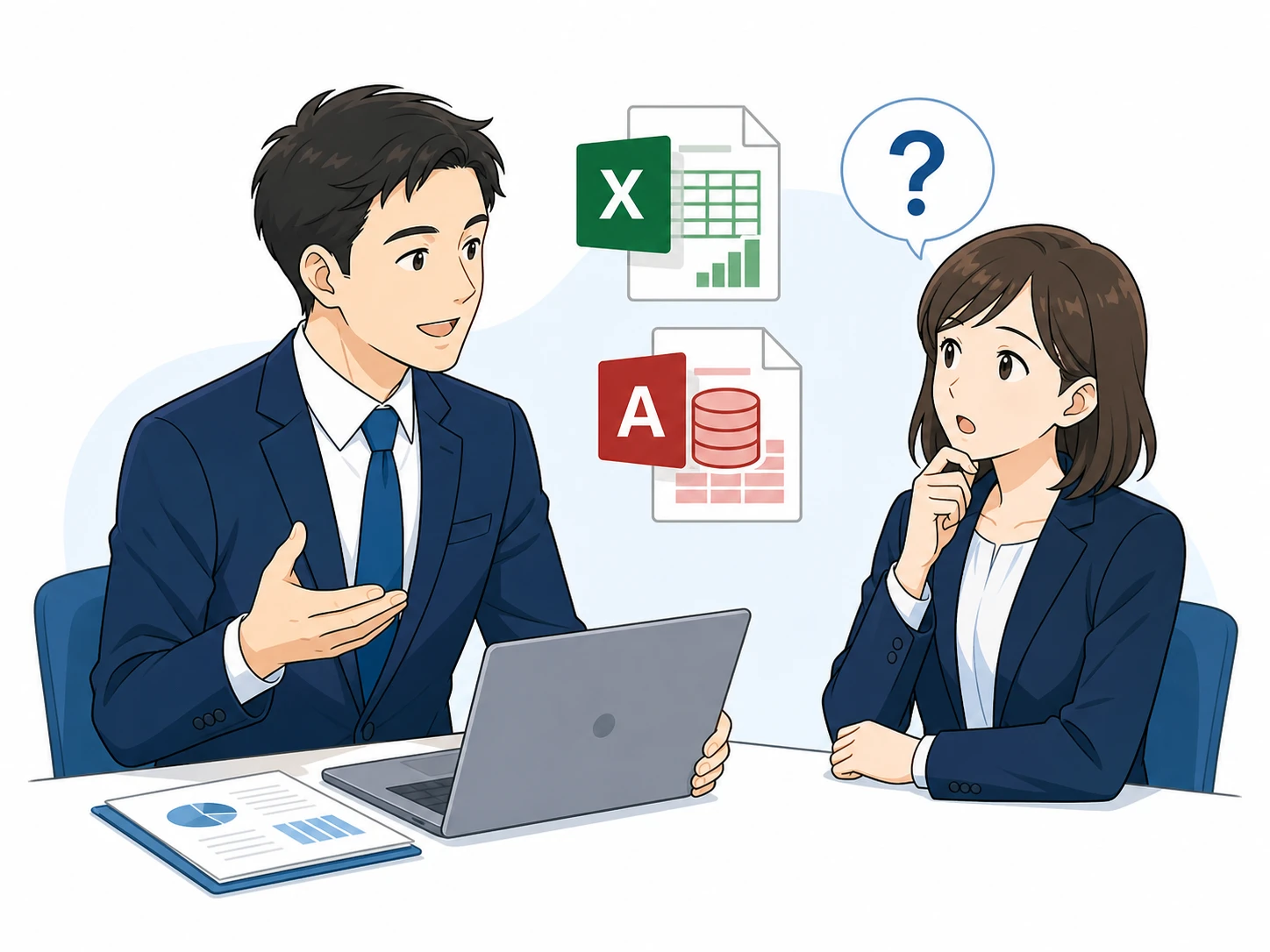中立的に診断